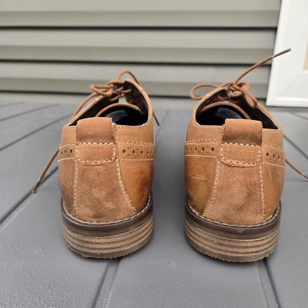 Rockport Men's Sz 8.5 Leather Wynstin Oxford Dress Shoes